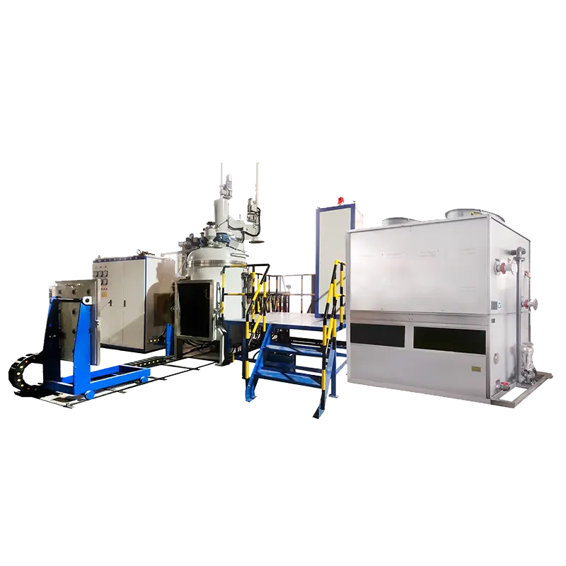 真空中频感应熔炼炉