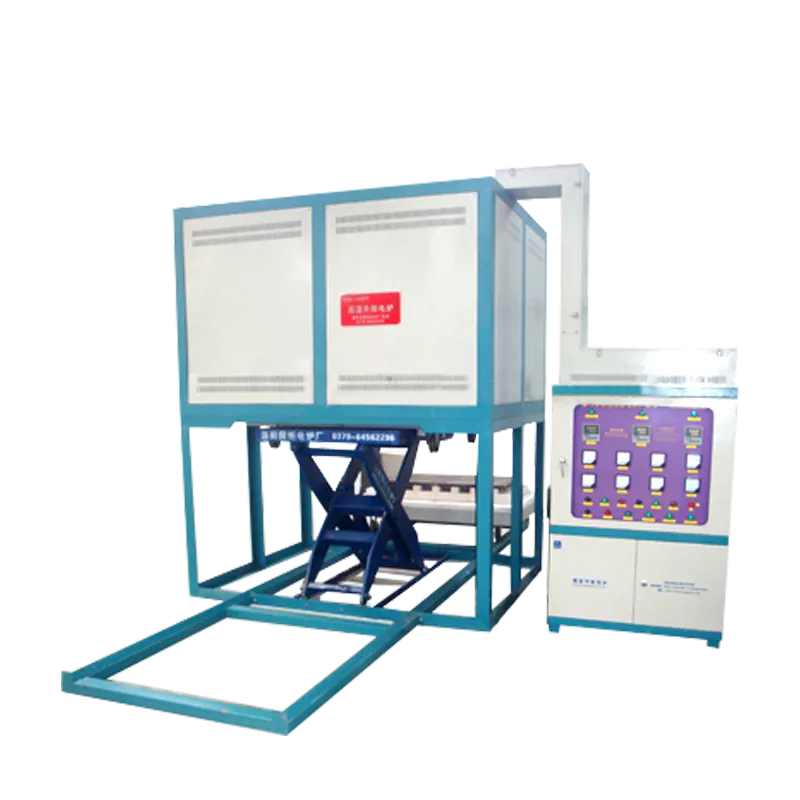 High-temperature lifting electric furnace. High-temperature lifting electric furnace.