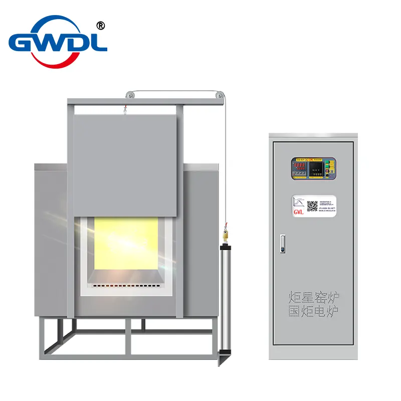 Box-Type Electric Furnace with Motorized Top-Opening Door